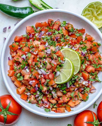 Homemade Pico De Gallo