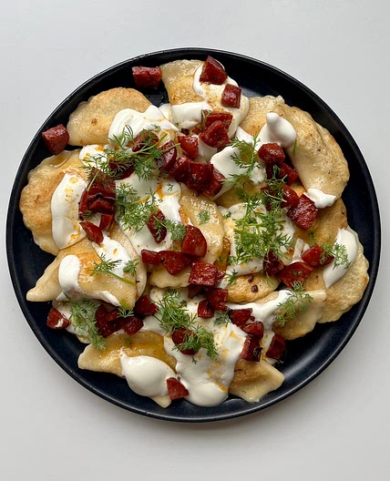 Homemade Polish Pierogi