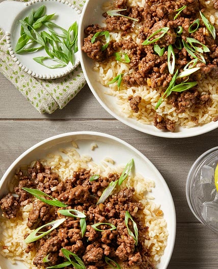 Korean Beef and Rice