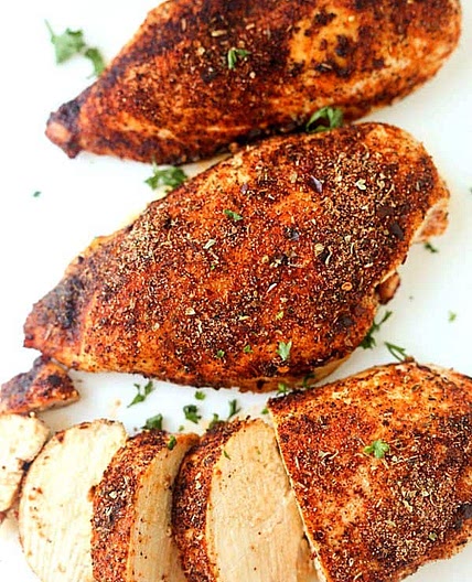 Baked Cajun Chicken Breasts