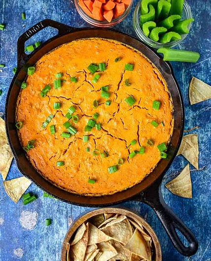 Vegan Buffalo Chicken Dip