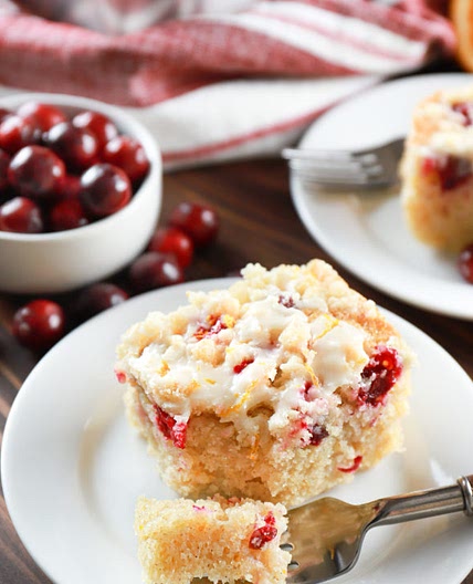 Cranberry Orange Coffee Cake