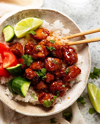 Easy Crispy Thai Pork Bites with Sticky Sweet Chilli Sauce
