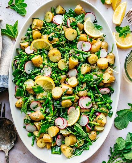 Asparagus Potato Salad