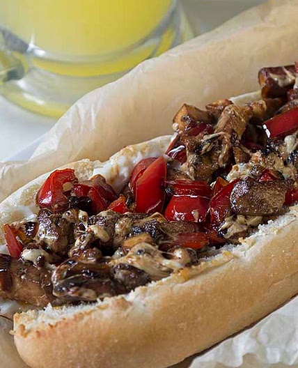 Philly Tofu Cheese Steak