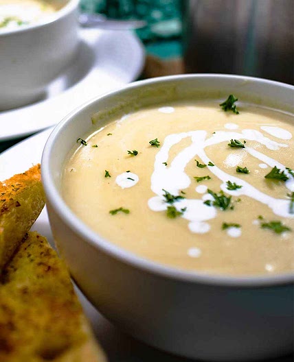 Vegan Potato Leek Soup