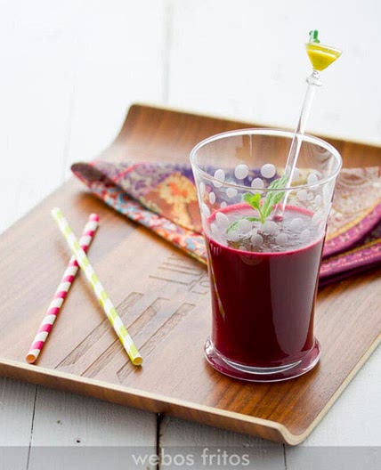 Receta del batido de remolacha