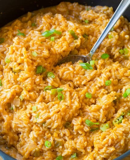 Cheesy Enchilada Rice