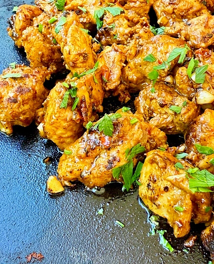 Blackstone Harissa Chicken Bites