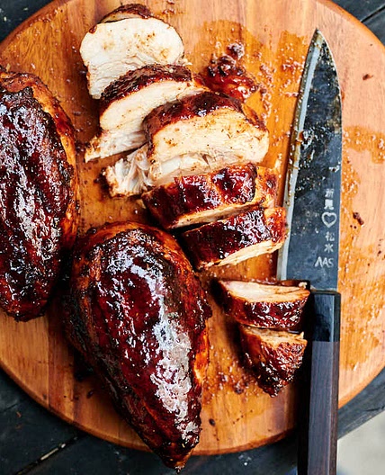 Smoke Chicken Breasts (Crispy & Juicy)