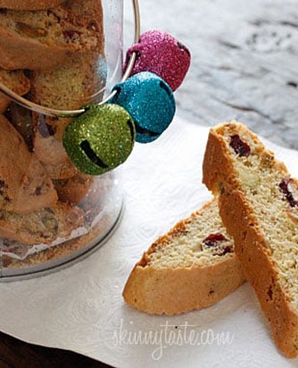 Cranberry Pistachio Biscotti