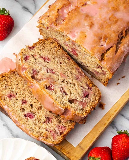 Strawberry Banana Bread