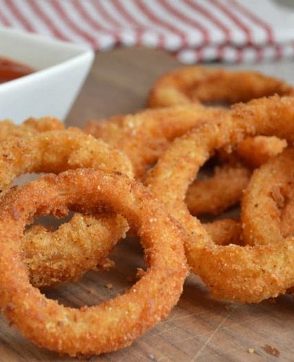 Homemade Extra Crispy Onion Rings