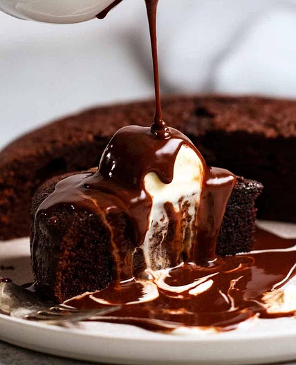 Hot Chocolate Fudge Cake