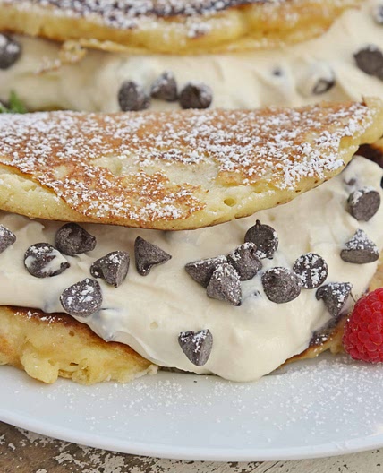 Cannoli Pancakes
