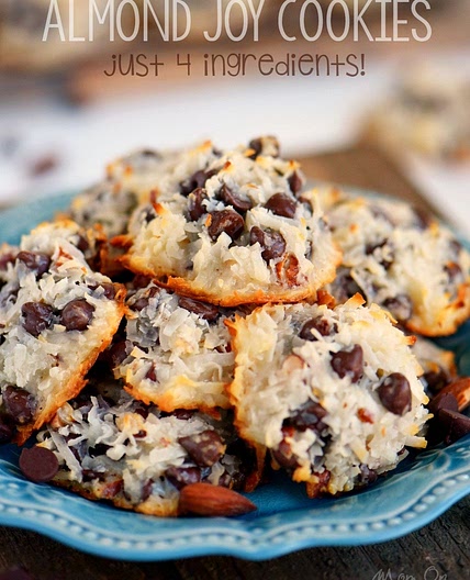 Almond Joy Cookies - Just 4 Ingredients!