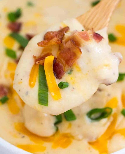 Ultimate Instant Pot Loaded Baked Potato Soup