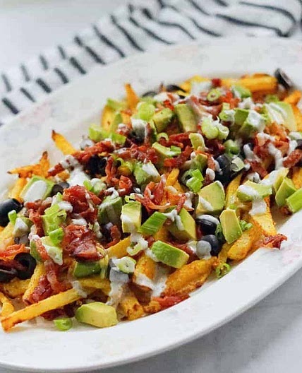 Air Fryer Jicama Fries (Paleo, AIP, Whole30, Vegan Option)