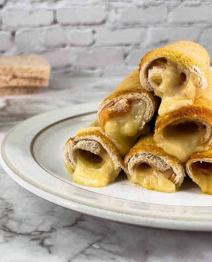 Turkey and Cheese Toast Rolls