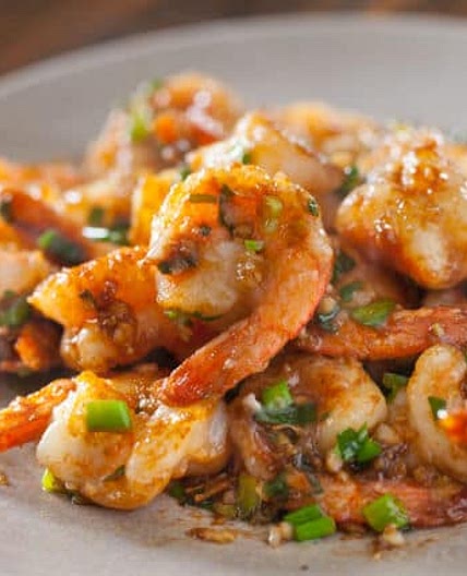 Shrimp Stir Fry Recipe with Garlic & Ginger