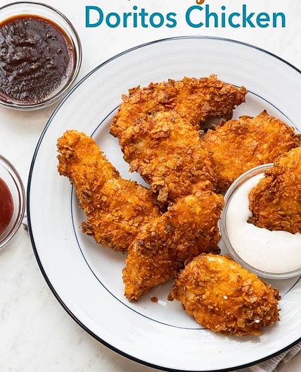 Air Fryer Doritos Chicken