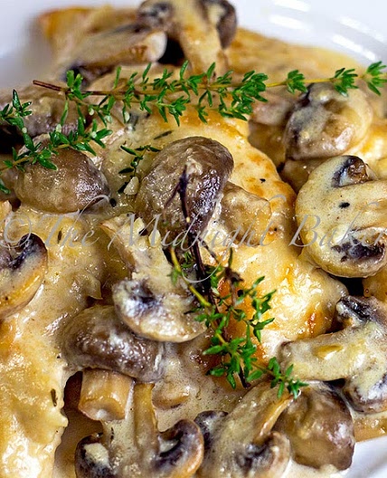 Mushroom Asiago Chicken