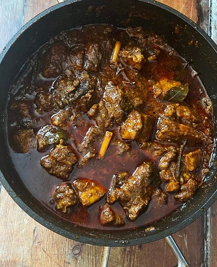 Sri Lankan Black Pork Curry
