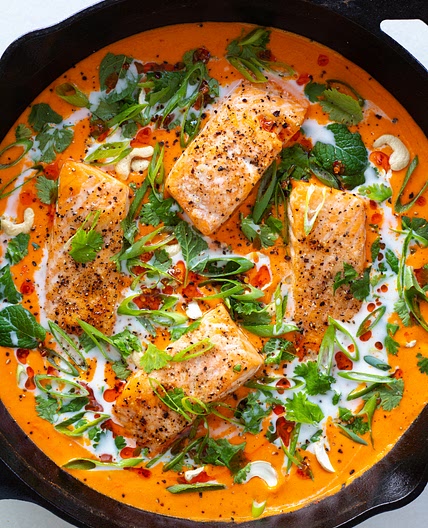 Habanero Cashew Salmon