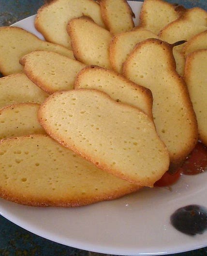 Biscuits langues de chat