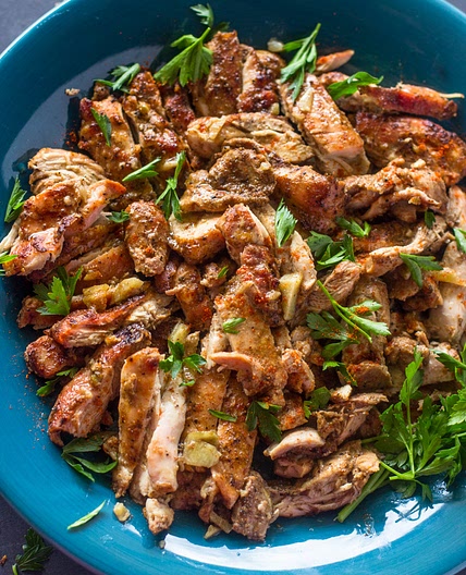 Easy Oven Baked Chicken Shawarma