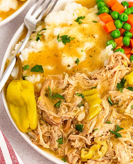 Crock Pot Mississippi Chicken