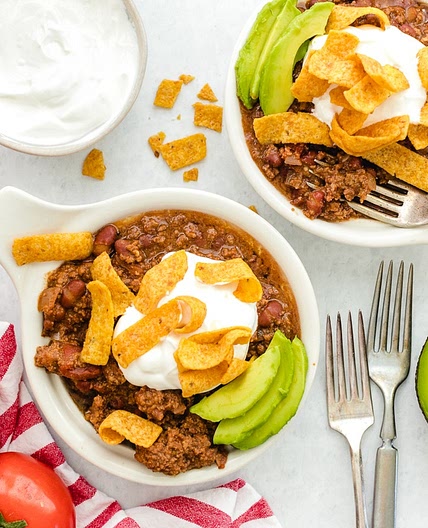 Slow Cooker Frito Pie - B