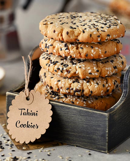 Sesame Tahini Cookies