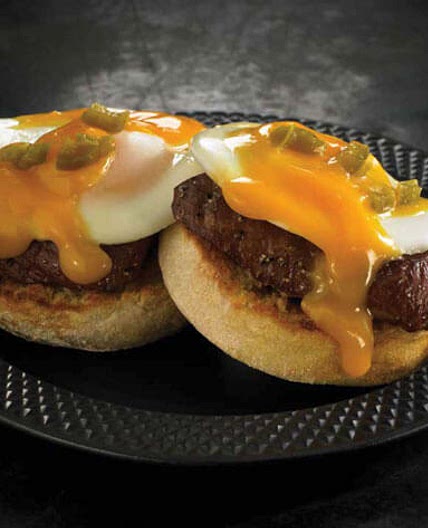 Steak and Eggs Benny