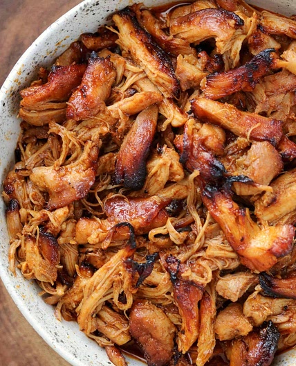 Instant Pot Pulled BBQ Chicken