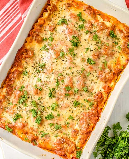 Cream Cheese Lasagna recipe