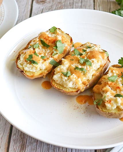 Loaded Vegan Potato Skins