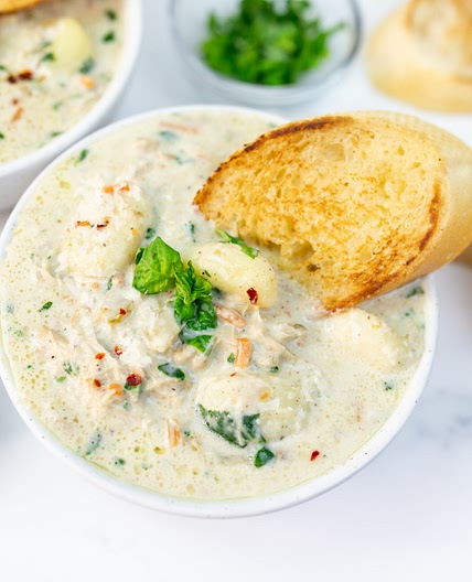 Chicken Gnocchi Soup Freezer Meal Recipe