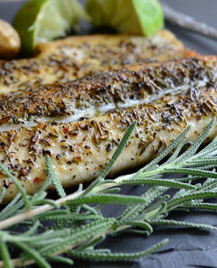 Pan Fried Trout with Herbes de Provence
