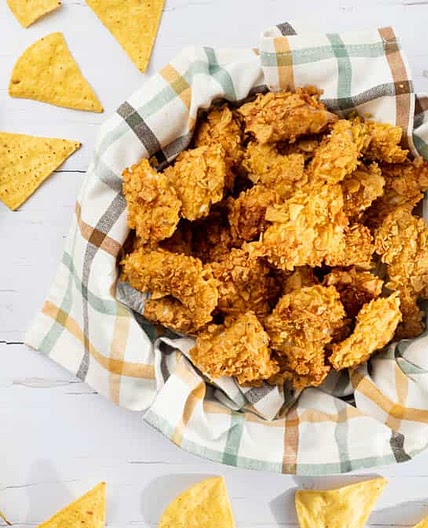 Quick Easy Subway-Style Nacho Chicken Bites Recipe