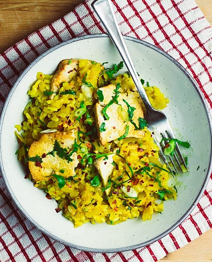 Smoked Tofu Kedgeree
