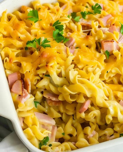 Ham and Noodle Casserole