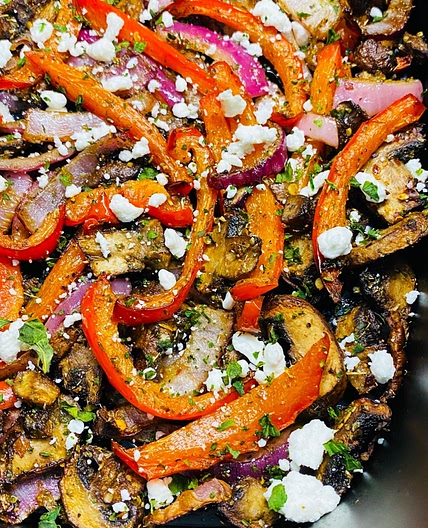 Air Fryer Balsamic Veggies