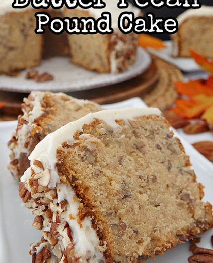 Butter Pecan Pound Cake