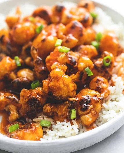 Baked Sweet & Sour Cauliflower