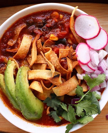Vegan Tortilla Soup