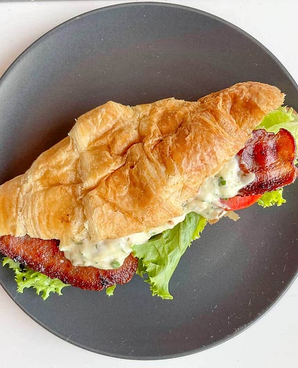 BLT Croissant Sandwich Recipe