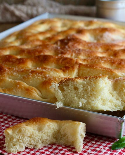 focaccia burro e zucchero