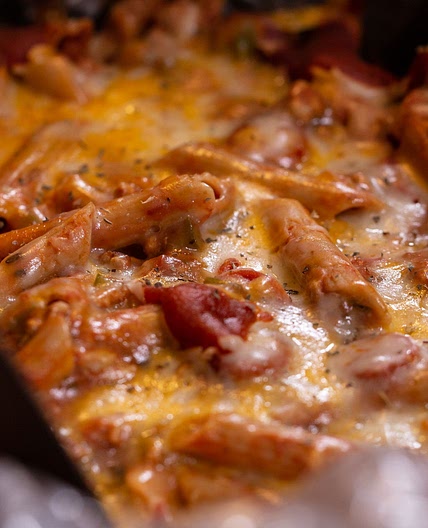 High Protein Slow Cooker Pizza