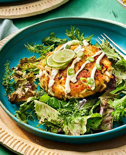 Crab Cakes With Key Lime Mayonnaise